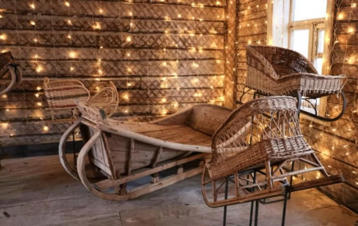 Таруса ждет гостей на выставке "Забытые истории": более 400 саней и дух русской зимы