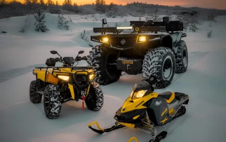 Пензенцы осваивают новый формат отдыха на снегоходах и квадроциклах Пензенцы осваивают новый формат отдыха на снегоходах и квадроциклах
